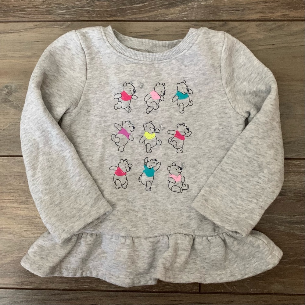 Jumping Beans Winnie the Pooh Peplum Top